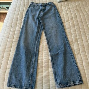 ZARA straight leg jean size 2